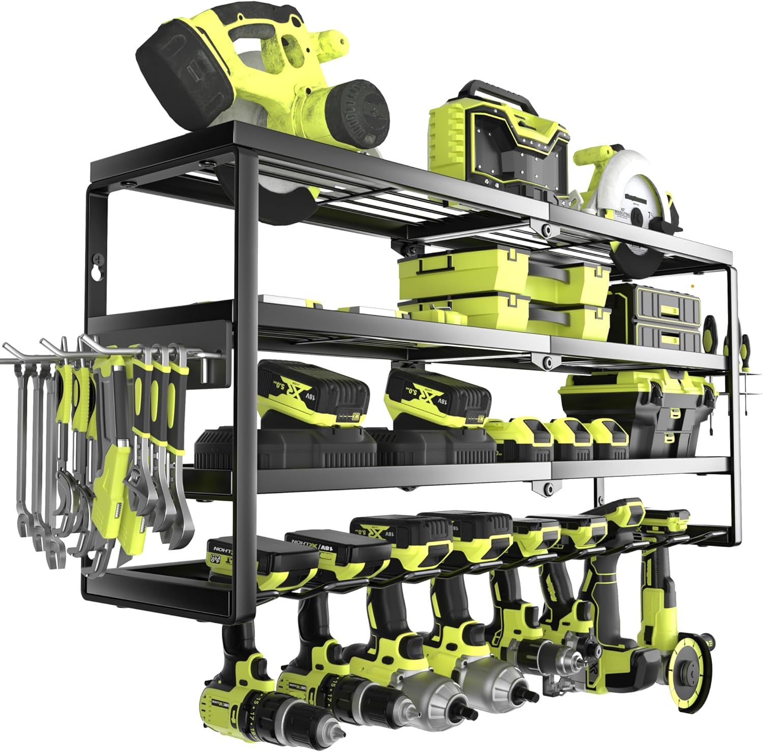 Power Tools Holder - Organisateur mural pour outils électriques à