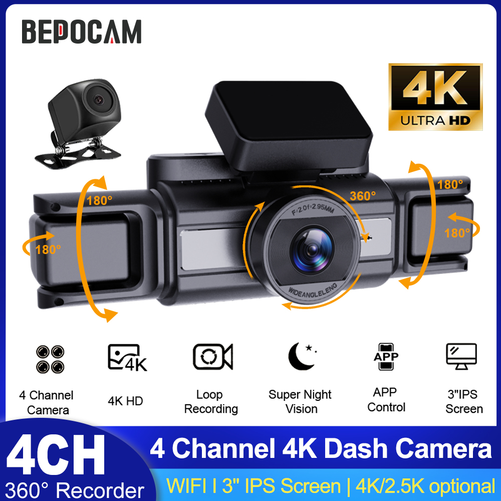 Power Tools Japan - BEPOCAM Caméra embarquée 4CH 4K pour