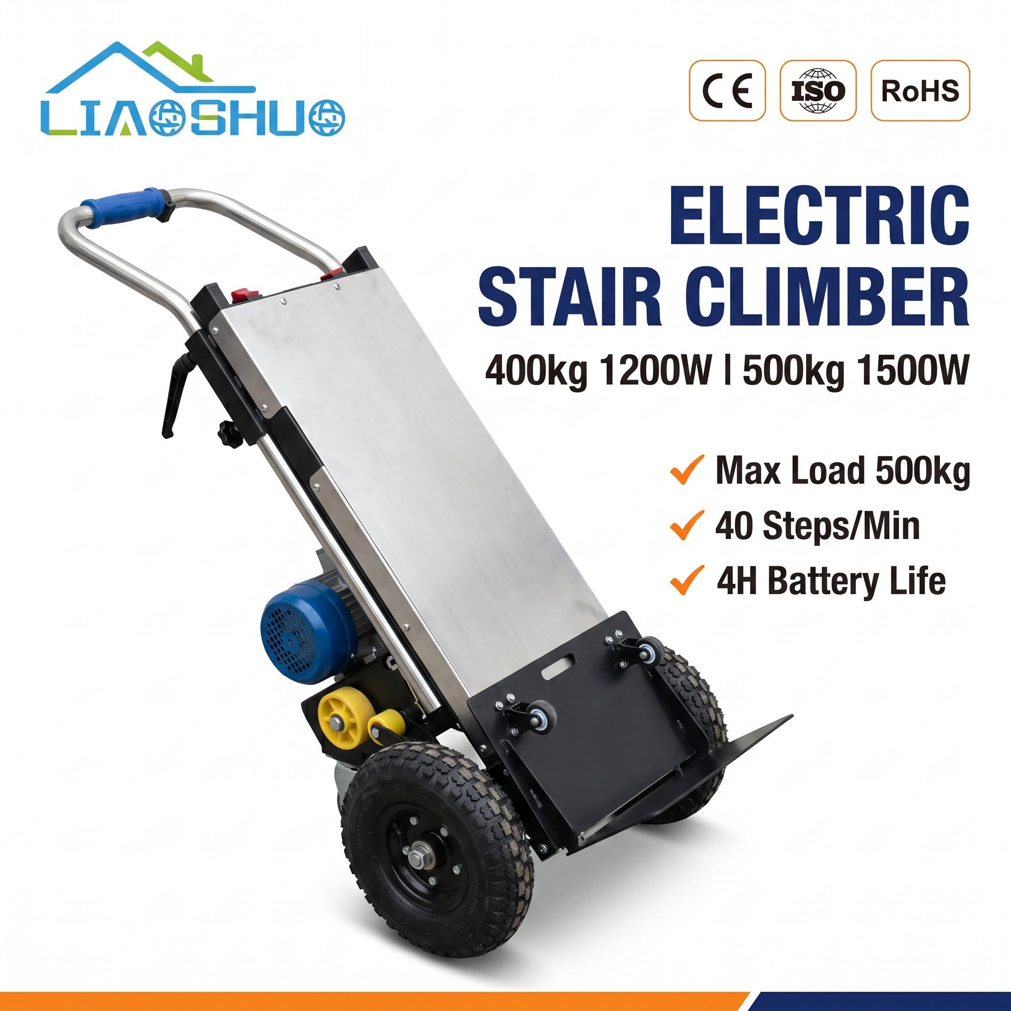 Power Tools Company - Chariot de manutention électrique pour escaliers,
