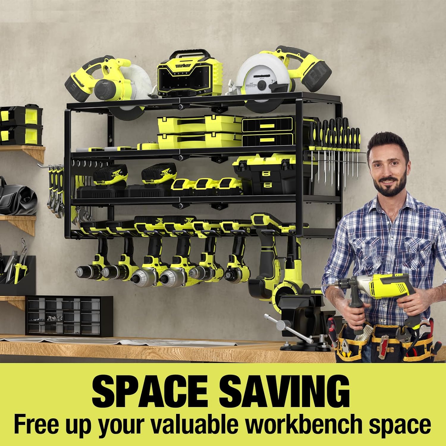Organisateur mural pour outils - Power Tools Holder avis et prix