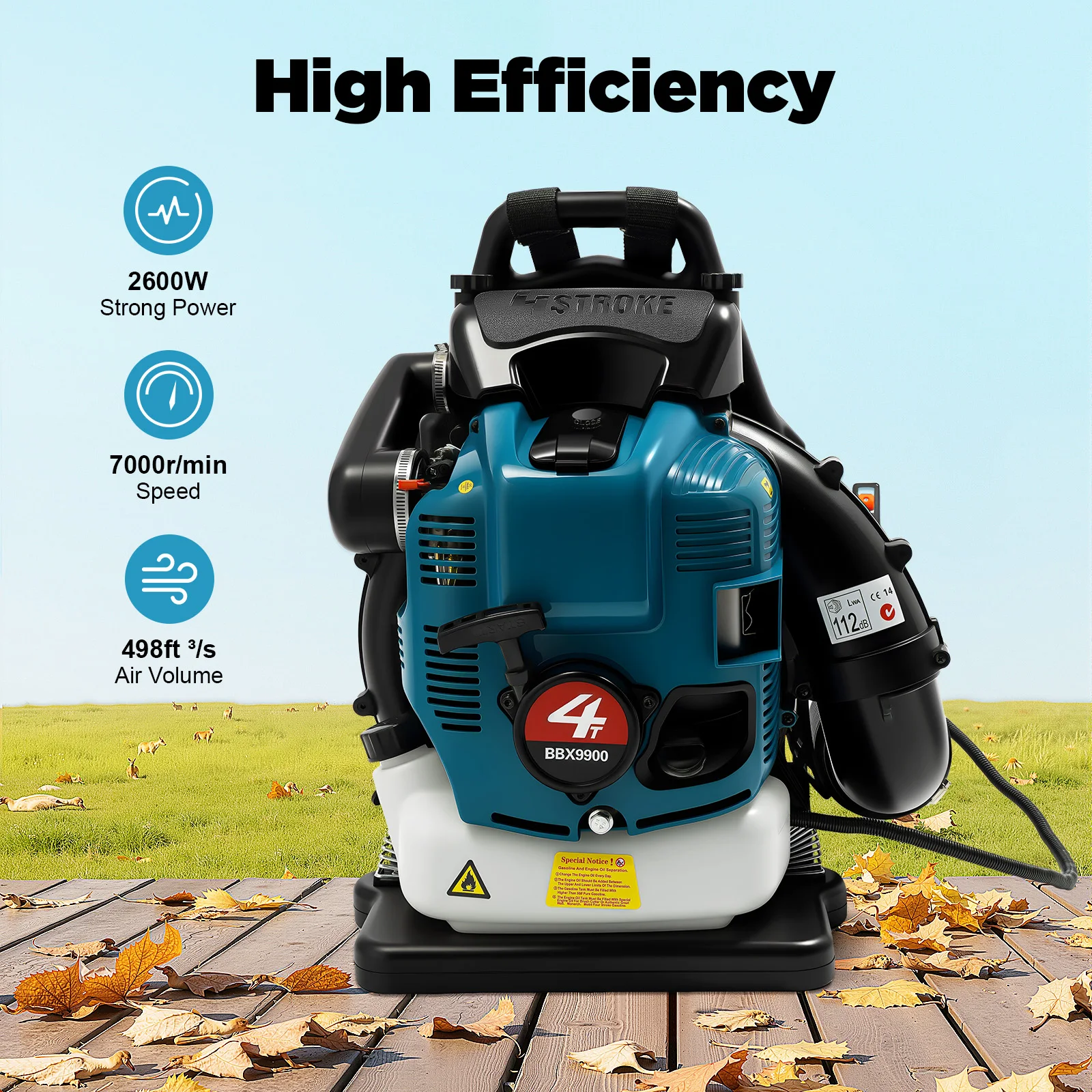 Souffleur à dos à essence 75,6 - Power Tools Yard avis et prix