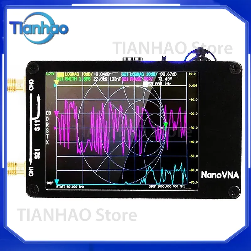 NanoVNA-H TFT 2,8 pouces améli - Power Tools Vector avis et prix