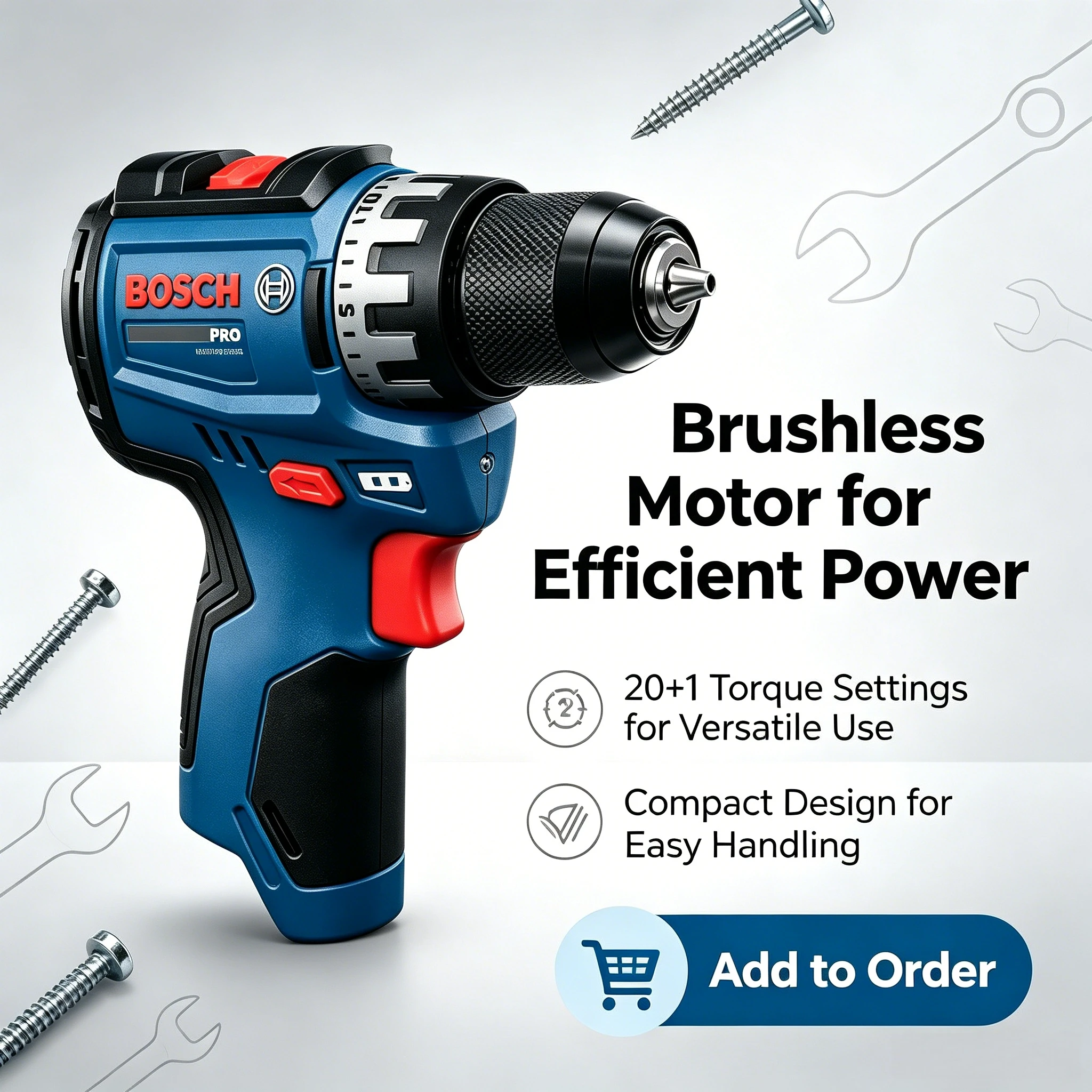 Perceuse sans fil Bosch Profes - Power Tools Jobs avis et prix