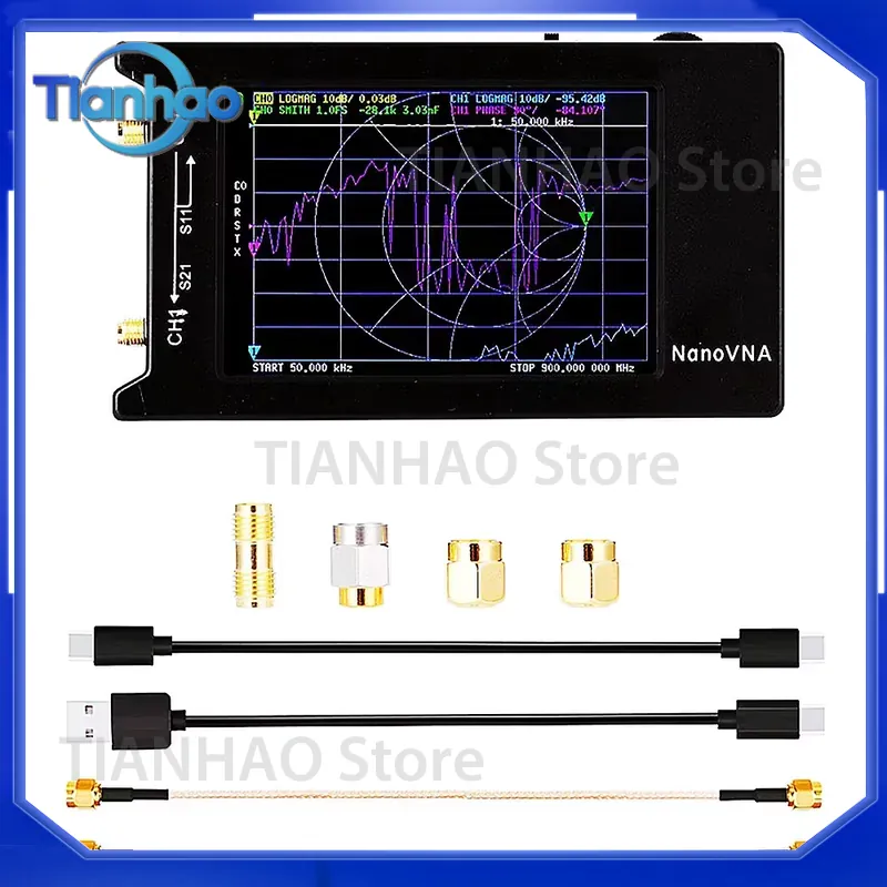 NanoVNA-H4 pour analyseur d'an - Power Tools Vector avis et prix