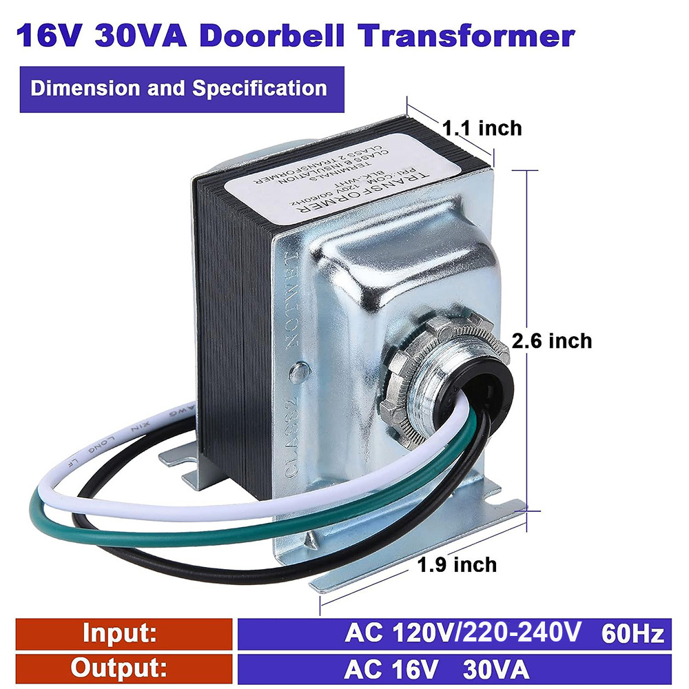 Transformateur de sonnette 16V - Power Tools Pro avis et prix