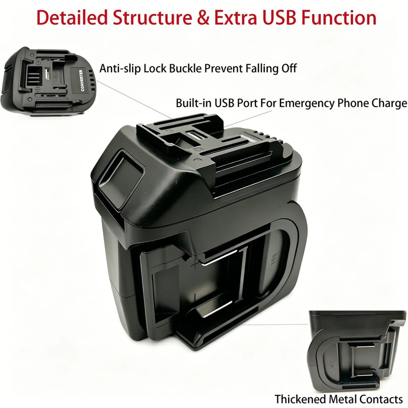 Adaptateur de batterie Li-18V  - Power Tools Storage avis et prix